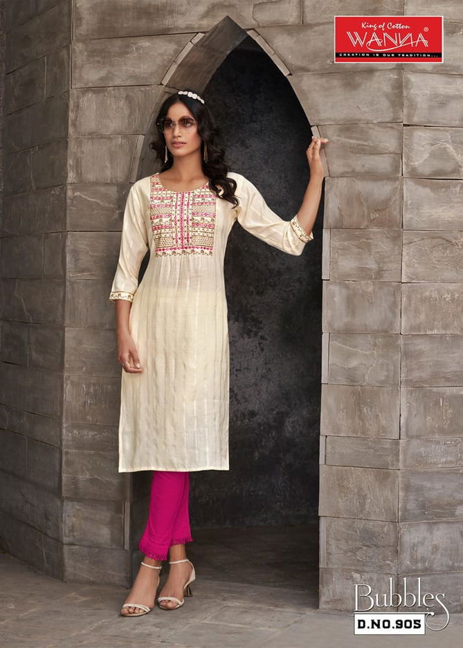 Bubbles By Wanna Fancy Designer Kurtis Catalog